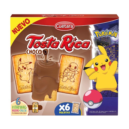 Alcampo TOSTA RICA Galletas bañadas en chocolate 210 g