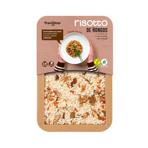 Alcampo TREVIJANO Risotto De Hongos Deshidratada 280g