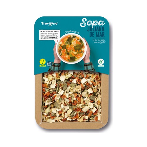 Alcampo TREVIJANO Sopa juliana de mar deshidrata 100g