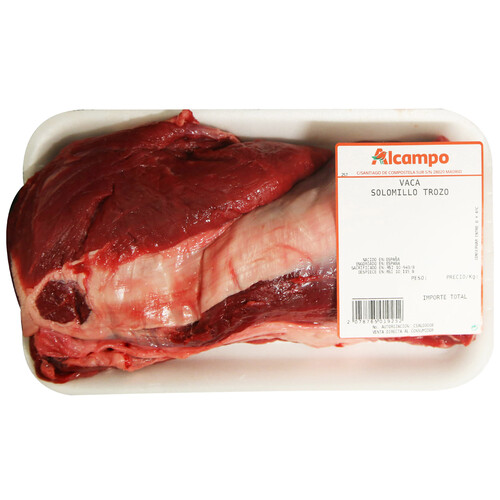 Alcampo Trozo de solomillo de vaca especial guisos y cocción