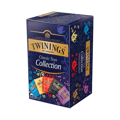 Alcampo TWININGS Colección de tés clásicos 20 uds. 40 g