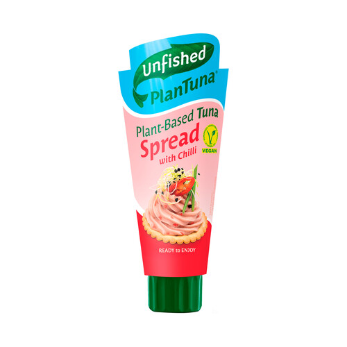Alcampo UNFISHED PLANTUNA Untable vegetal de chilli y atún UNFISHED PLANTUNA 100 gr