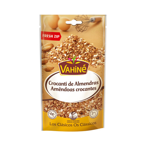 Alcampo VAHINÉ Almendras crocanti (machacadas tostadas y caramelizadas) 125 g