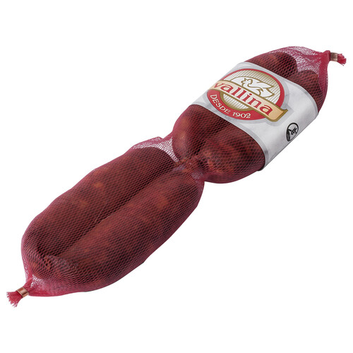 Alcampo VALLINA Chorizo de 1ª en ristra elaborado sin gluten VALLINA 400 g