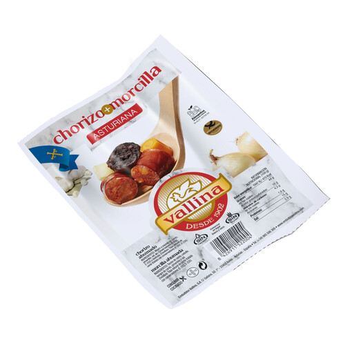 Alcampo VALLINA Chorizos y morcilla ahumados asturianos 250 g