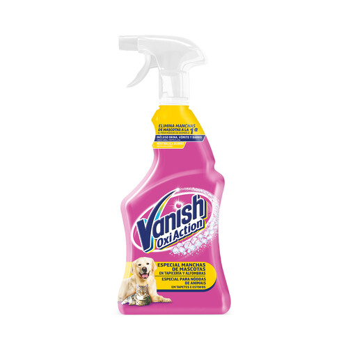 Alcampo VANISH Quitamanchas especial mascotas VANISH OXI ACTION 750 ml