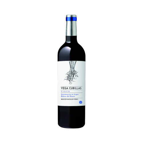 Alcampo VEGA CUBILLAS Vino tinto con D.O. Ribera del Duero VEGA CUBILLAS botella de 75 cl