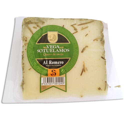 Alcampo VEGA SOTUELAMOS Queso de oveja al romero VEGA SOTUELAMOS 235 g