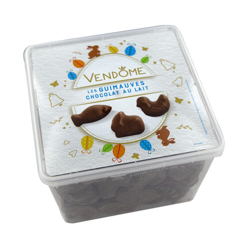 Alcampo VENDOME Nubes recubiertas de chocolate con leche 1 kg