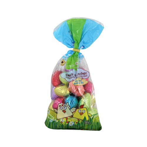 Alcampo VENDOME Surtido de mini huevos de Pascua de chocolate con leche 350 g
