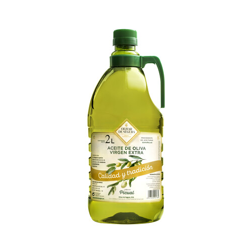 Alcampo VERDE SEGURA Aceite de oliva virgen extra garrafa de 2 l