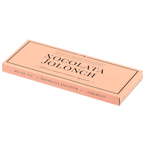 Alcampo VICENS Jolonch Chocolate praliné con avellanas tableta de 100 g