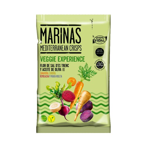 Alcampo VICENTE VIDAL Aperitivos vegetales Marinas Veggie Experienccie VICENTE VIDAL 100 g