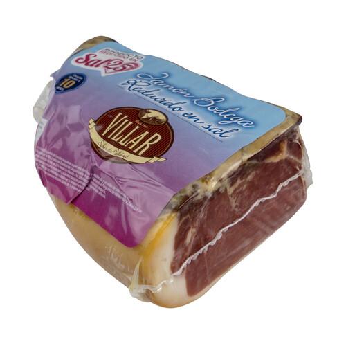 Alcampo VILLAR Taco de jamón de bodega con contenido reducido en sal VILLAR