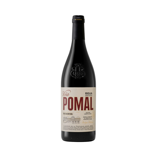 Alcampo VIÑA POMAL Vino tinto reserva con D.O. Ca. Rioja botella de 75 cl