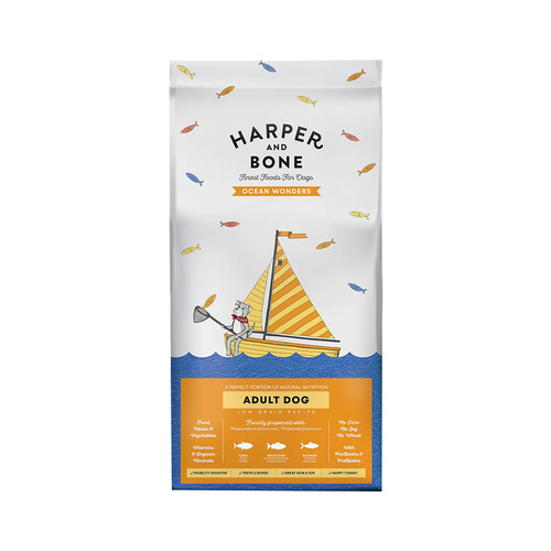 Alcampo VITAKRAFT Pienso para perros medianos o grandes Recetas Mar HARPER&BONE 3 kg