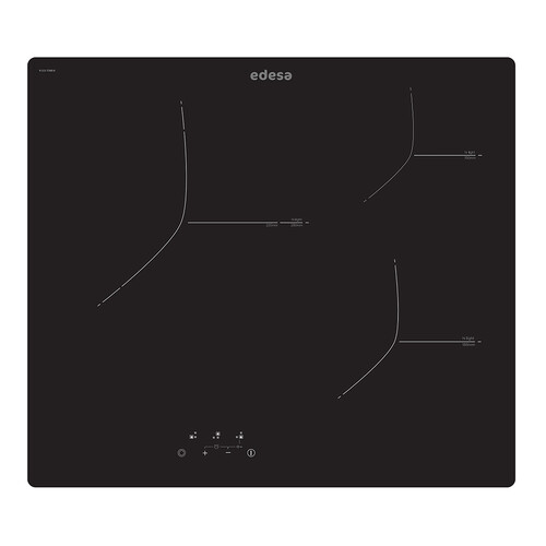 Alcampo Vitrocerámica EDESA EVT-6328 R 3 fuegos 5700W