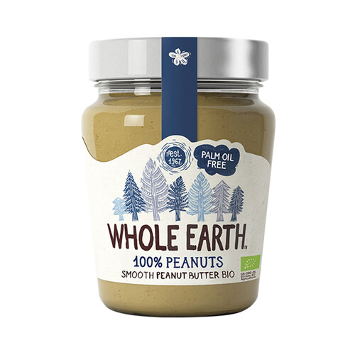 Alcampo WHOLE EARTH Crema suave de cacahuete ecológico 227 g