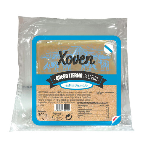 Alcampo XOVEN Queso tierno gallego extra cremoso 300 g