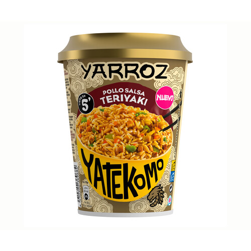 Alcampo YATEKOMO Yarroz de pollo con salsa teriyaki yatekomo 84 g