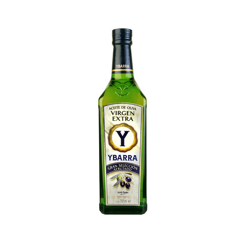 Alcampo YBARRA Aceite de oliva virgen extra botella de cristal de 750 ml