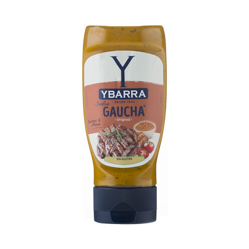 Alcampo YBARRA Salsa Gaucha original ideal para carnes y pizzas 300 ml