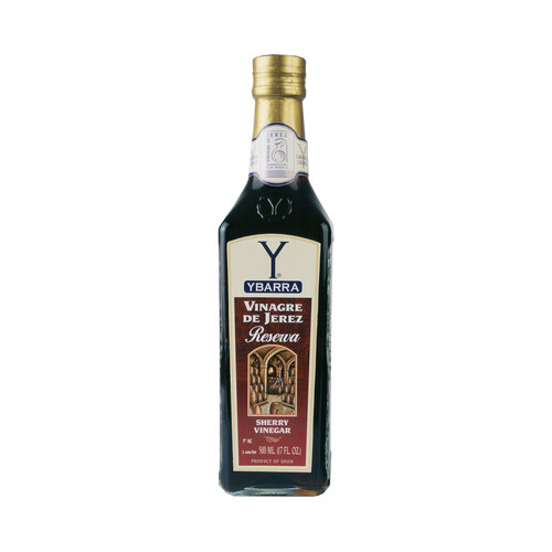 Alcampo YBARRA Vinagre de vino de Jerez reserva con denominación de origen Jerez botella de 500 ml