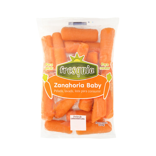 Alcampo Zanahoria baby lista para consumir FRESQUIA 250 g