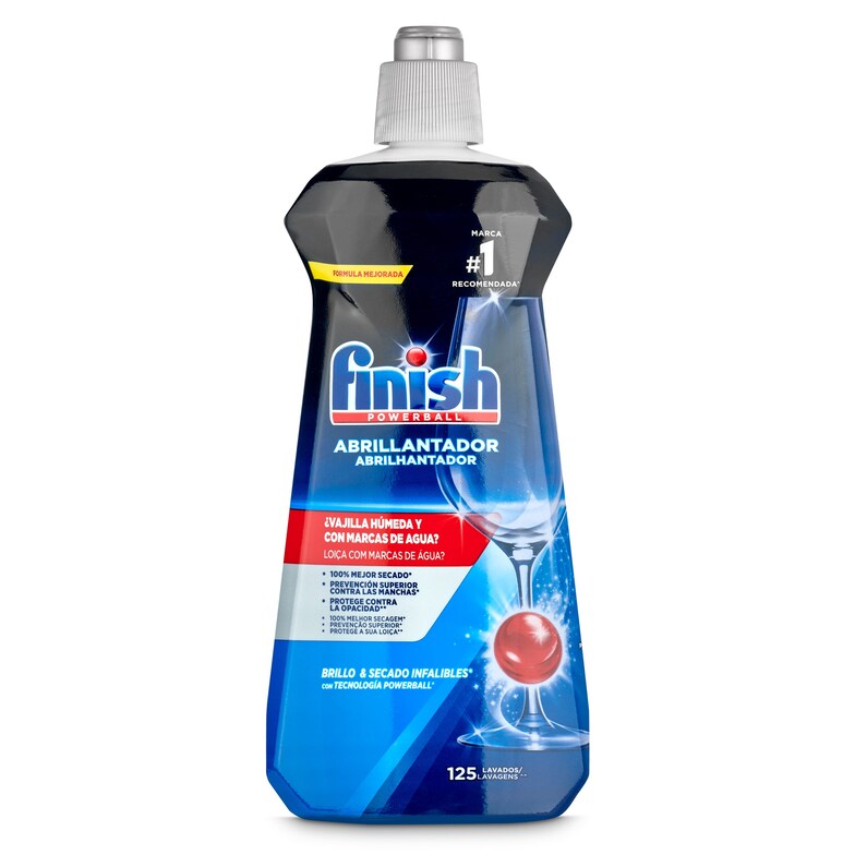 Dia Abrillantador Para Lavavajillas Máquina Finish Botella 500 Ml
