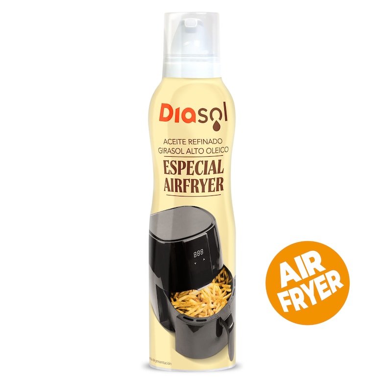 Dia Aceite de girasol alto oleico especial freidora de aire Diasol spray 200 ml