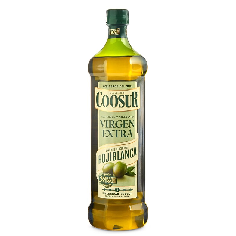 Dia Aceite de oliva virgen extra hojiblanca Coosur botella 1 l