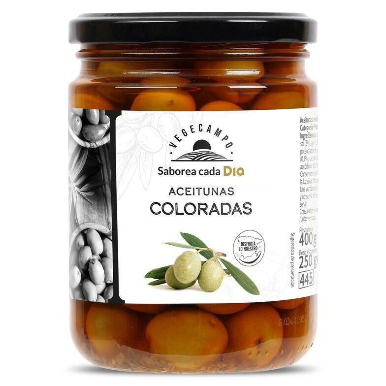 Dia Aceitunas Coloradas Vegecampo De Dia Frasco 250 G