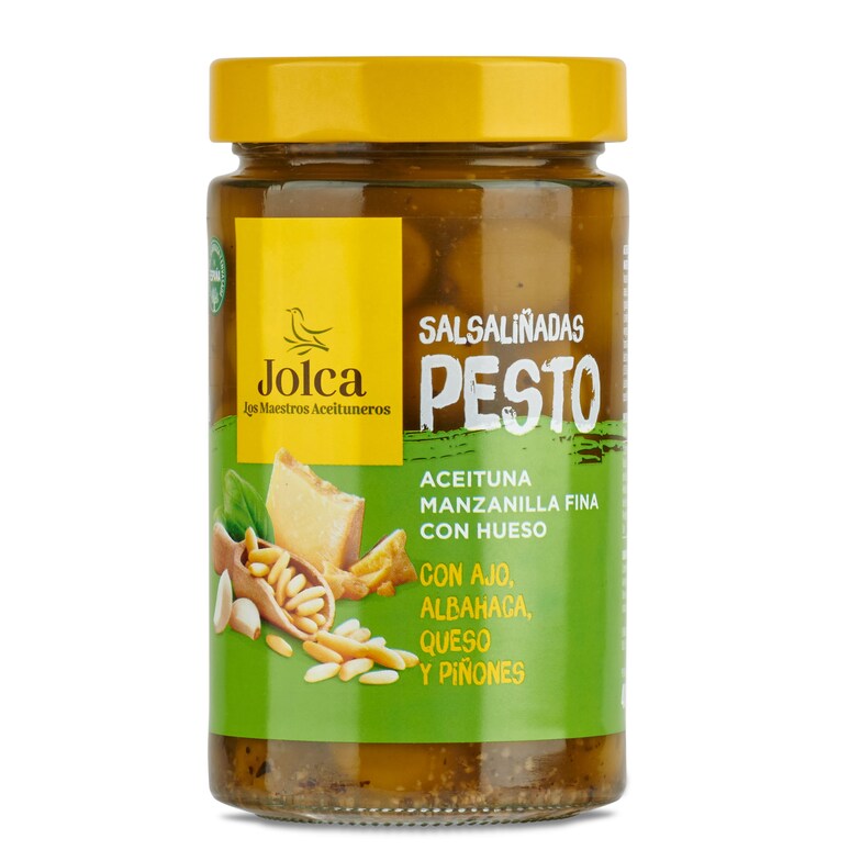 Dia Aceitunas Salsaliñadas Con Pesto Jolca Frasco 400 G