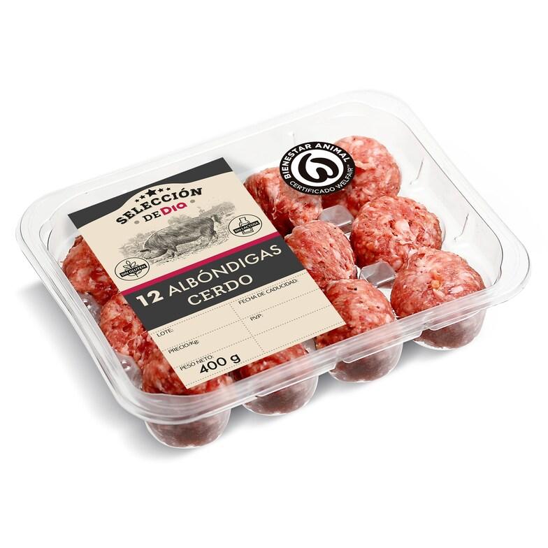 Dia Albóndigas de cerdo Selección de Dia bandeja 400 g