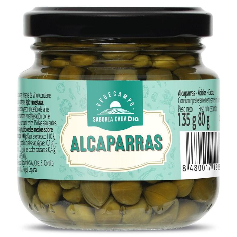 Dia Alcaparras en vinagre Vegecampo de Dia frasco 80 g