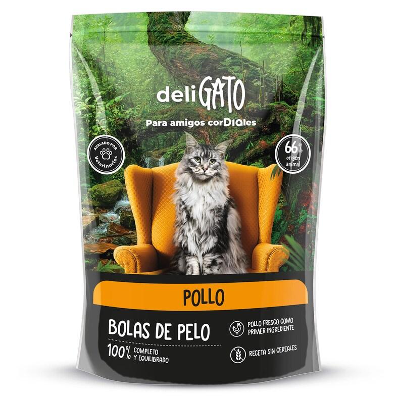 Dia Alimento para gatos anti bolas con pollo Deligato Dia bolsa 800 g