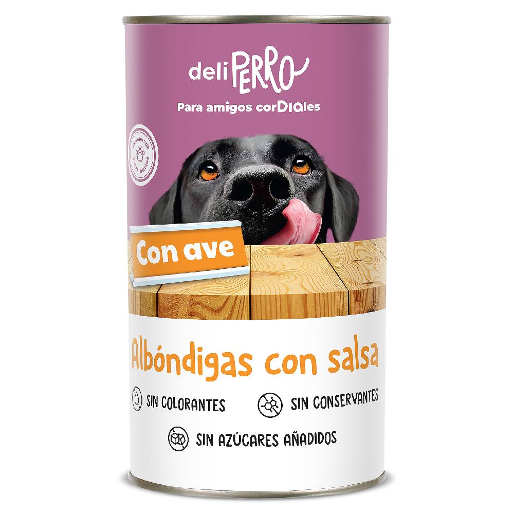 Dia Alimento Para Perros Albóndigas Con Salsa De Ave Deliperro De Dia Lata 1.2 Kg