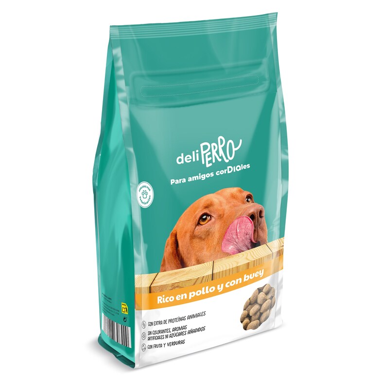 Dia Alimento para perros con pollo y buey Deliperro de Dia bolsa 10 Kg