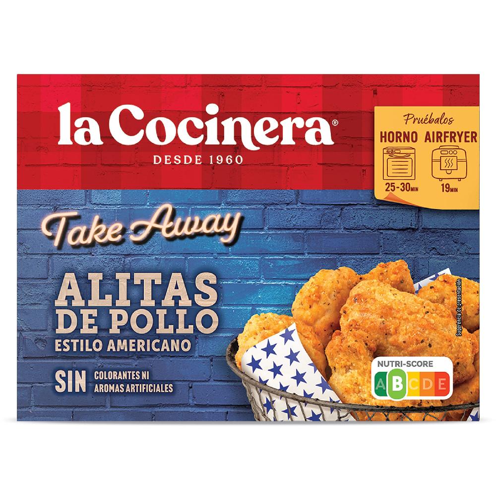 Dia Alitas de pollo estilo americano La cocinera caja 400 g