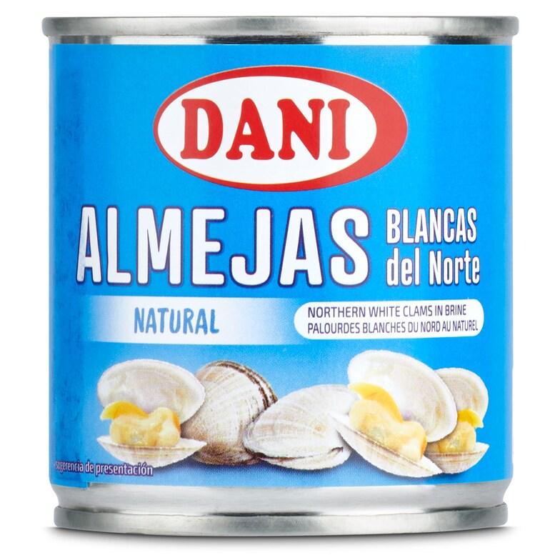 Dia Almejas blancas del norte al natural Dani lata 90 g