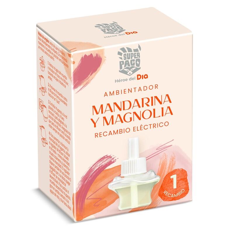 Dia Ambientador eléctrico mandarina y magnolia recambio Super Paco de Dia caja 1 unidad