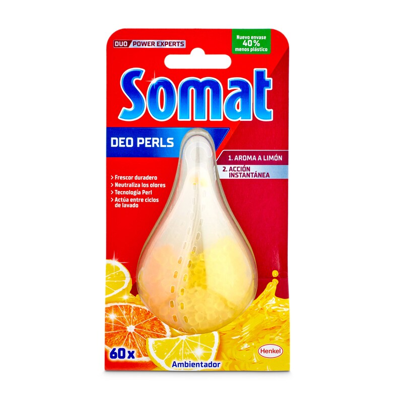 Dia Ambientador para lavavajillas deo perls Somat blister 1 unidad