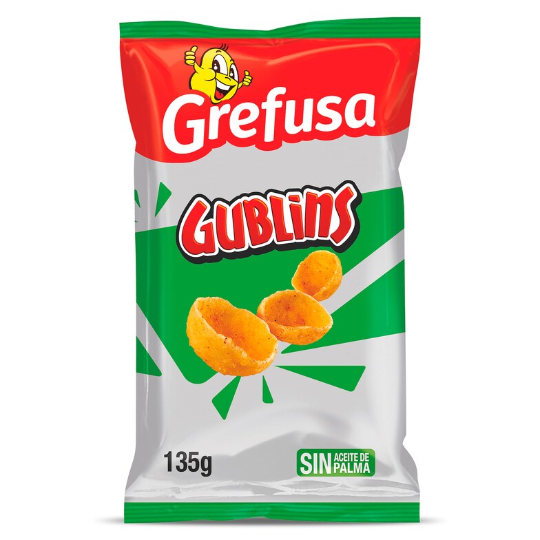 Dia Aperitivo frito con sabor a barbacoa Gublins Grefusa bolsa 135 g
