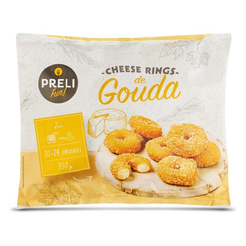 Dia Aritos de queso gouda rebozados Preli bolsa 350 g