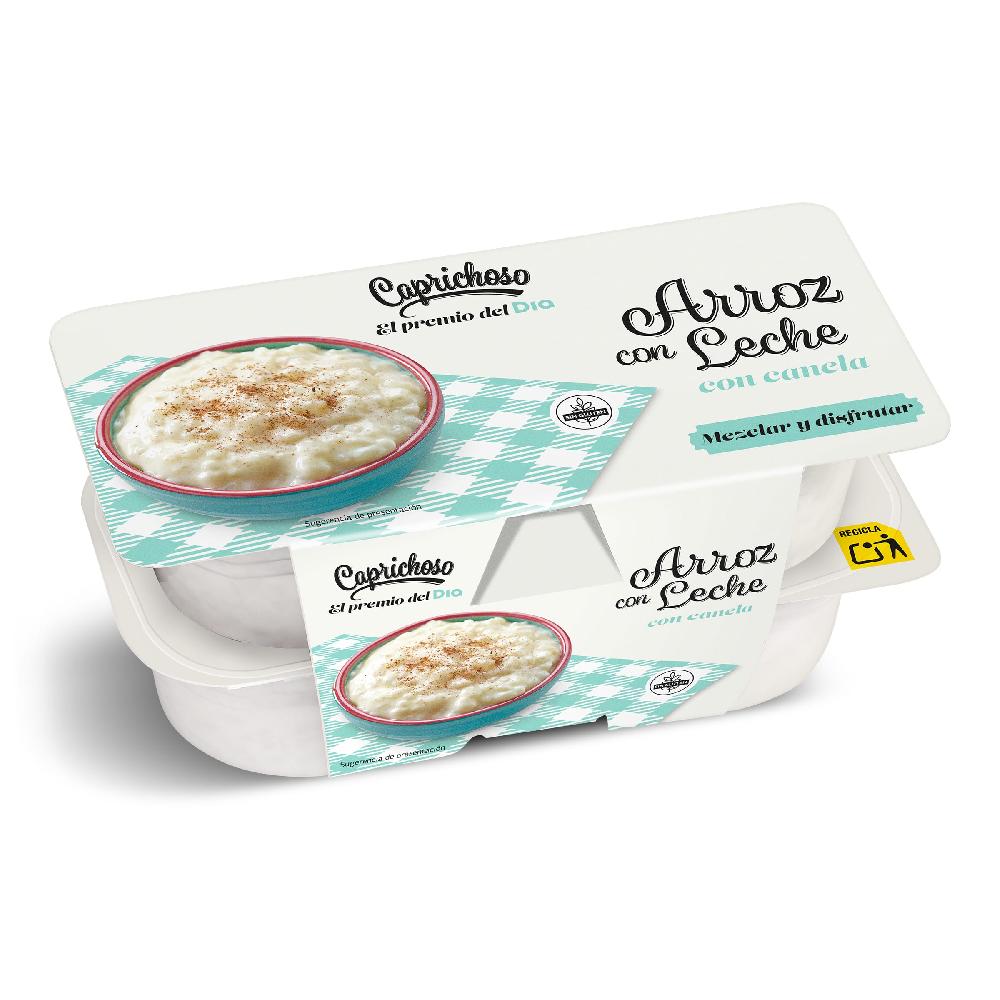 Dia Arroz con leche con canela Caprichoso Dia pack 4 x 125 g