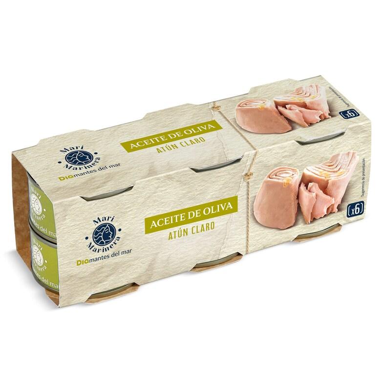 Dia Atún claro en aceite de oliva Mari Marinera de Dia lata 6 x 60 g