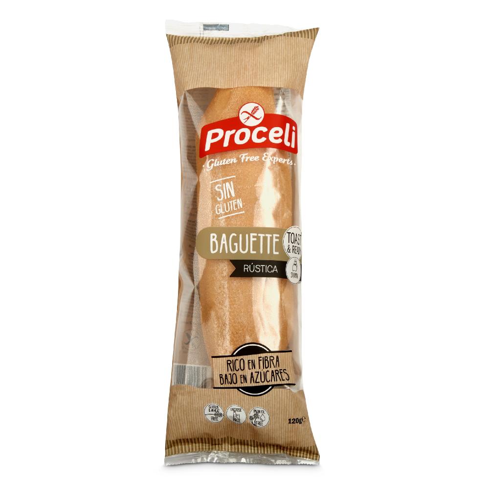 Dia Baguette rústica sin gluten Proceli bolsa 120 g