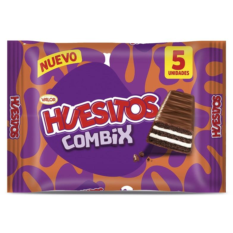 Dia Barritas de barquillo recubierta de chocolate con leche combix Huesitos bolsa 100 g