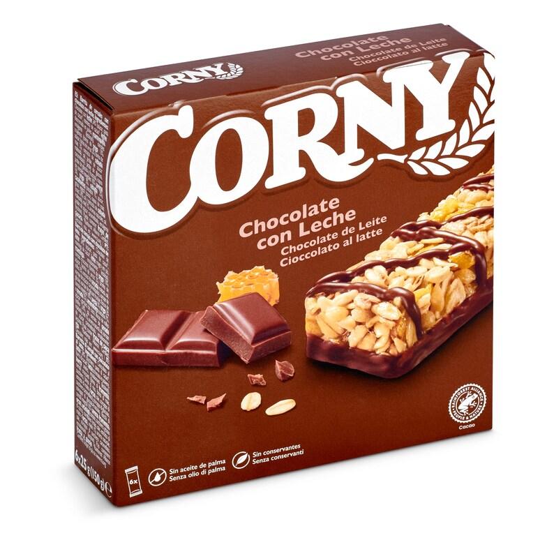 Dia Barritas de cereales con chocolate con leche Corny caja 150 g