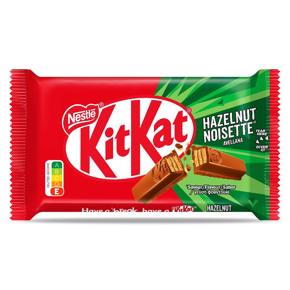 Dia Barritas de galleta recubiertas sabor avellana Kit Kat bolsa 41.5 g